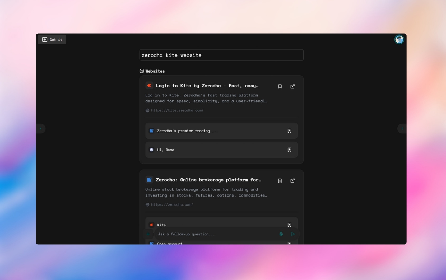 Websites example
